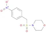 Morpholine,4-[[(4-nitrophenyl)methyl]sulfonyl]-