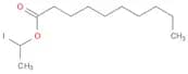 Decanoic acid, 1-iodoethyl ester