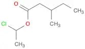 Pentanoic acid, 3-methyl-, 1-chloroethyl ester