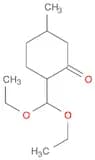 Cyclohexanone, 2-(diethoxymethyl)-5-methyl-