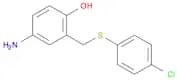 Phenol, 4-amino-2-[[(4-chlorophenyl)thio]methyl]-