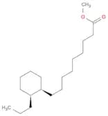 Cyclohexanenonanoic acid, 2-propyl-, methyl ester, cis-