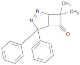 2,3-Diazabicyclo[3.2.0]hept-2-en-6-one, 7,7-dimethyl-4,4-diphenyl-