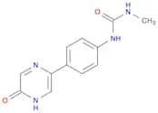 Urea, N-[4-(4,5-dihydro-5-oxopyrazinyl)phenyl]-N'-methyl-