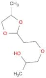 2-Propanol, 1-[2-(4-methyl-1,3-dioxolan-2-yl)ethoxy]-