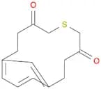 6-Thiabicyclo[9.3.1]pentadeca-1(15),11,13-triene-4,8-dione