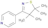 Pyridine, 4-(4,5-dihydro-4,4,5,5-tetramethyl-3-isothiazolyl)-