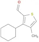 3-CYCLOHEXYL-4-METHYLTHIOPHENE-2-ALDEHYDE