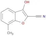 2-Benzofurancarbonitrile, 3-hydroxy-7-methyl-