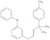 Benzene, 1-[4-methyl-4-(4-methylphenyl)-2-pentenyl]-3-phenoxy-