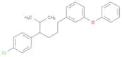 Benzene, 1-[4-(4-chlorophenyl)-5-methylhexyl]-3-phenoxy-