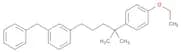 Benzene, 1-[4-(4-ethoxyphenyl)-4-methylpentyl]-3-(phenylmethyl)-