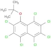 Naphthalene, 1,2,3,4,5,6,7-heptachloro-8-(1,1-dimethylethoxy)-