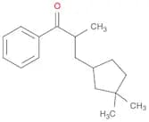 1-Propanone, 3-(3,3-dimethylcyclopentyl)-2-methyl-1-phenyl-