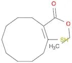 1-Cyclodecene-1-carboxylic acid, 2-mercapto-, ethyl ester, (Z)-