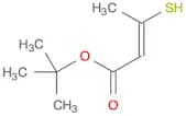 2-Butenoic acid, 3-mercapto-, 1,1-dimethylethyl ester, (E)-