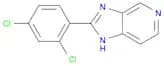 1H-Imidazo[4,5-c]pyridine, 2-(2,4-dichlorophenyl)-