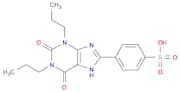 1,3-Dipropyl-8-P-sulfophenylxanthine