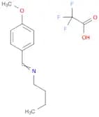 1-Butanamine, N-[(4-methoxyphenyl)methylene]-, trifluoroacetate