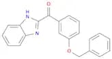 Methanone, 1H-benzimidazol-2-yl[3-(phenylmethoxy)phenyl]-