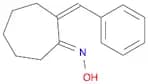 Cycloheptanone, 2-(phenylmethylene)-, oxime, (E,Z)-