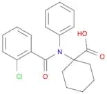 Cyclohexanecarboxylic acid, 1-[(2-chlorobenzoyl)phenylamino]-