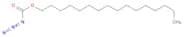 Carbonazidic acid, hexadecyl ester