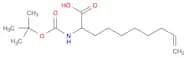 9-Decenoic acid, 2-[[(1,1-dimethylethoxy)carbonyl]amino]-