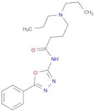 4-(Dipropylamino)-N-(5-phenyl-1,3,4-oxadiazol-2-yl)butanamide
