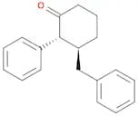 Cyclohexanone, 2-phenyl-3-(phenylmethyl)-, trans-