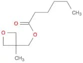 Hexanoic acid, (3-methyl-3-oxetanyl)methyl ester