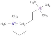 1-Hexanaminium, N,N,N-trimethyl-6-(trimethylarsonio)-