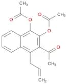 Ethanone, 1-[3,4-bis(acetyloxy)-1-(2-propenyl)-2-naphthalenyl]-