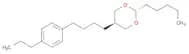 1,3-Dioxane, 2-pentyl-5-[4-(4-propylphenyl)butyl]-, trans-