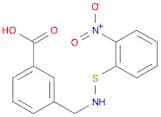 Benzoic acid, 3-[[[(2-nitrophenyl)thio]amino]methyl]-