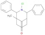 3-Azabicyclo[3.3.1]nonan-9-one, 3-chloro-1-methyl-2,4-diphenyl-