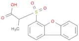 Propanoic acid, 2-(4-dibenzofuranylsulfonyl)-