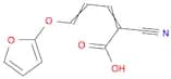 2,4-Pentadienoic acid, 2-cyano-5-(2-furanyloxy)-