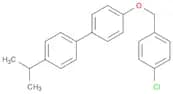 1,1'-Biphenyl, 4-[(4-chlorophenyl)methoxy]-4'-(1-methylethyl)-