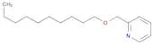 Pyridine, 2-[(decyloxy)methyl]-