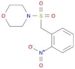 Morpholine, 4-[[(2-nitrophenyl)methyl]sulfonyl]-