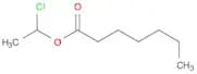 Heptanoic acid, 1-chloroethyl ester