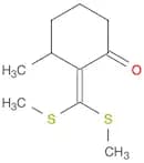 Cyclohexanone, 2-[bis(methylthio)methylene]-3-methyl-