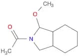 1H-Isoindole, 2-acetyloctahydro-1-methoxy-