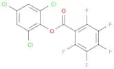 Benzoic acid, pentafluoro-, 2,4,6-trichlorophenyl ester