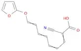 2,4,6,8-Nonatetraenoic acid, 2-cyano-9-(2-furanyloxy)-
