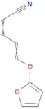 2,4-Pentadienenitrile, 5-(2-furanyloxy)-