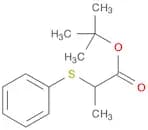 Propanoic acid, 2-(phenylthio)-, 1,1-dimethylethyl ester