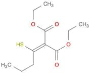 Propanedioic acid, (1-mercaptobutylidene)-, diethyl ester