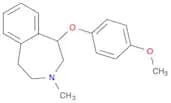 1H-3-Benzazepine, 2,3,4,5-tetrahydro-1-(4-methoxyphenoxy)-3-methyl-